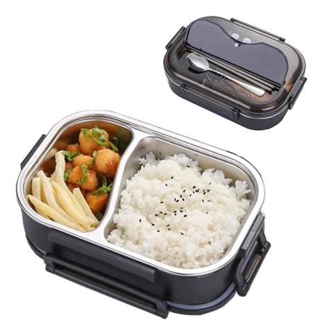 adult bento box stainless steel|leakproof stainless steel bento box.